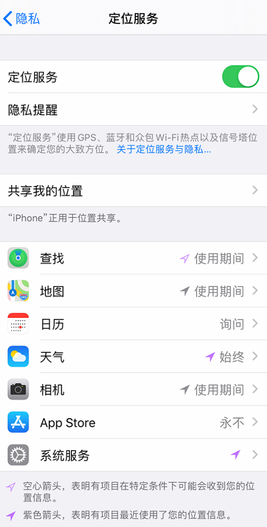 北流苹果手机维修分享iPhone 状态栏中时间显示为蓝色图标是什么情况 